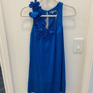 Calypso St. Barth Blue Racerback Dress
